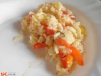 Fotografija recepta: Rižota s papriko