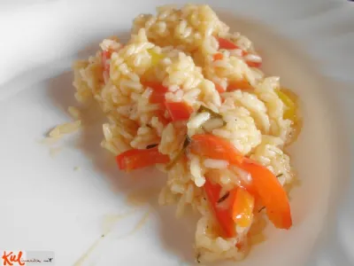 Rižota s papriko