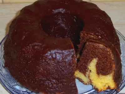 Marmorni kolač (iz jogurta) 