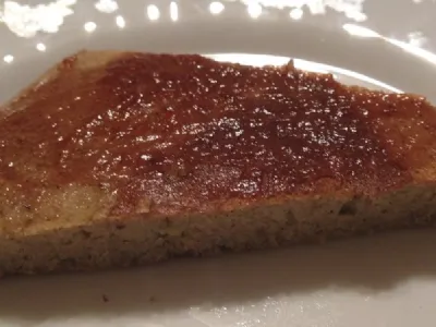 Zdrava bananina omletka brez moke