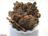 Fotografija recepta: Ajdovi krekerji s črnimi olivami