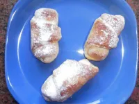 Fotografija recepta: Kvašeni kifelčki z domačo marmelado