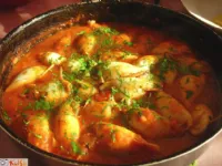 Fotografija recepta: Polnjeni lignji z gobami