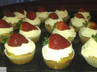 Fotografija recepta: Jagodni mafini