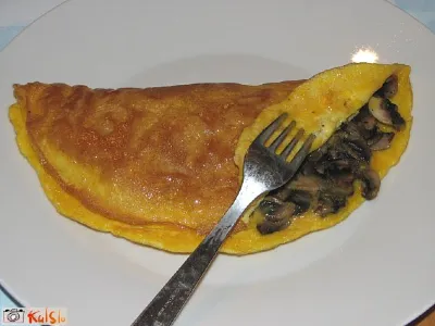 Omleta s šampinjoni
