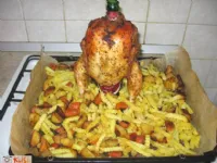 Fotografija recepta: Pijani piščanec