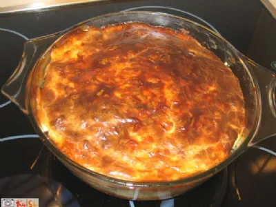 Loparnica z brokolijem in skuto