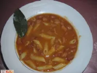 Fotografija recepta: Pašta-fižol po receptu none Marije