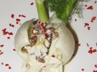 Fotografija recepta: Koromačeva solata z orehi