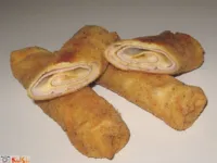 Fotografija recepta: Kaneloni s šunko in sirom