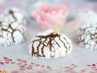 Fotografija recepta: Chocolate crackles / Razpokani piškoti