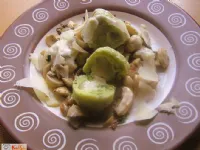 Fotografija recepta: Čemaževi cmočki z mocarelo