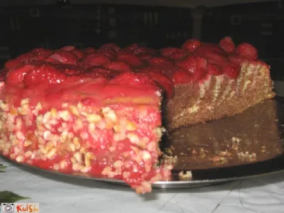 Zebrast jagodni kolač