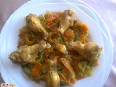 Piščanec z zelenjavo