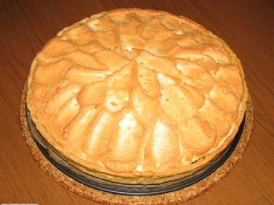 Rabarbarin kolač s snegom