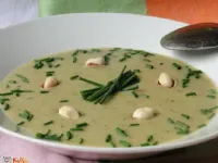 Fotografija recepta: Porova juha z beluši