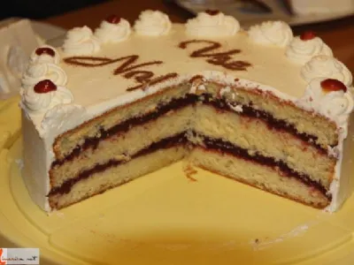 Enostavna višnjeva torta