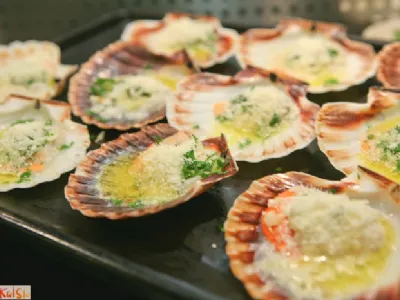 Jakobove pokrovače (capesante) v pečici