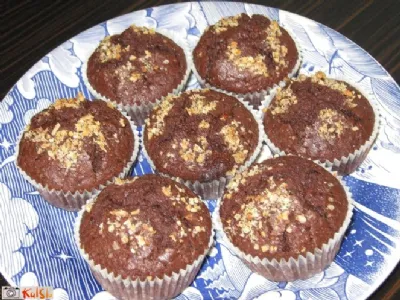 Čokoladno-lešnikovi mafini