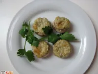 Fotografija recepta: Polnjeni šampinjoni