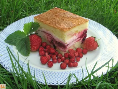 Jogurtove rezine z gozdnimi sadeži