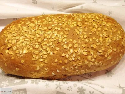 Kruh z ovsenimi kosmiči