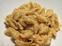 Fotografija recepta: Makaroni s sladkim polivom