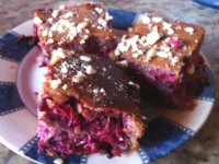 Fotografija recepta: Zdrav višnjev kolač