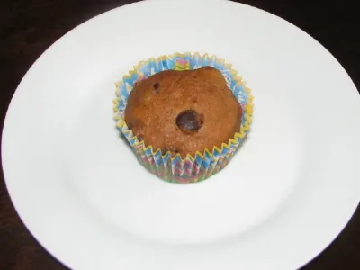 Muffini z brusnicami in čokolado