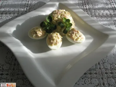 Namaz s šunko in sirom