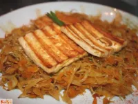 Fotografija recepta: Praženo pekoče zelje