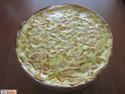 Pita s skuto in marelicami