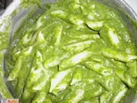 Fotografija recepta: Makaroni s špinačo