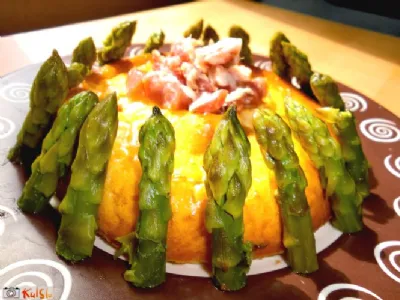 Sirov narastek s šparglji