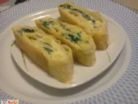 Fotografija recepta: Špinačni zavitek s krompirjem