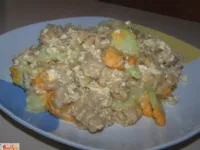 Fotografija recepta: Veganske gratinirane testenine s čajoto