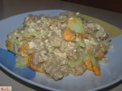 Veganske gratinirane testenine s čajoto