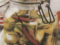 Fotografija recepta: Sir v pikantnem olju