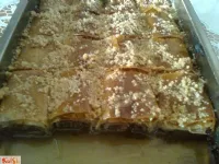 Fotografija recepta: Baklava z arašidi in Eurokremom