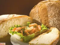 Fotografija recepta: Jelenov beli kruh z dimljenim lososom