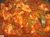 Fotografija recepta: Piščančja peperonata