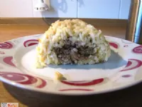 Fotografija recepta: Rižev narastek z mletim mesom