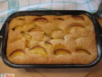 Fotografija recepta: Biskvit z breskvami