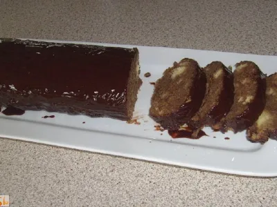 Čokoladno rumova rolada za velike