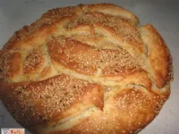 Fotografija recepta: Pogača - sezamova