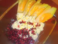 Fotografija recepta: Osvežilna solata z granatnim jabolkom