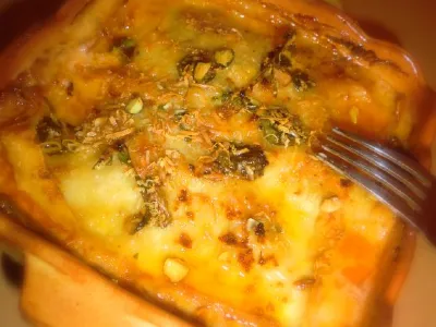 Lososova bela lazanja