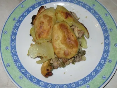 Musaka iz 4 svinjskih zrezkov