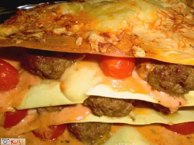 Lazanja s kroglicami