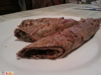 Pirine palačinke brez jajc s chio